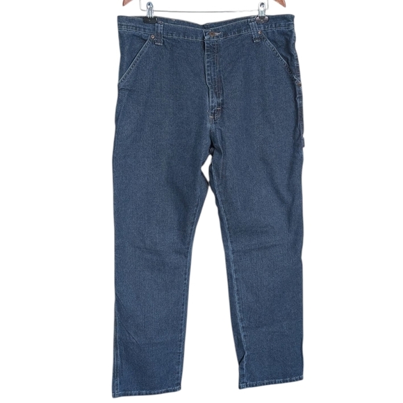 Wrangler Other - Wrangler Dark Wash Carpenter Jeans Size 38 x 34